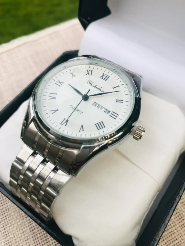 Yishidun Men's Luxury Watch (Silver)