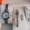 Classic Silver Elegance Gift Set – Timeless Watch & Jewelry Combo