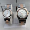 TST PRX His & Her Matching Watch Set – Rose Gold & Dual-Tone Steel