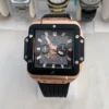 HBT Square Chronograph – Rose Gold & Black Edition