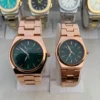 TST PRX His & Her Matching Watch Set – Rose Gold & Dual-Tone Steel