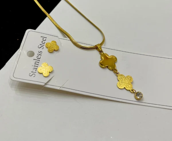 Elegant Gold Plated Jewelry Set