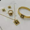 Royal Medusa Stainless Steel Jewelry Set