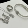 ✨ Sparkling Silver Jewelry Set
