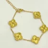 Elegant Clover Charm Bracelet