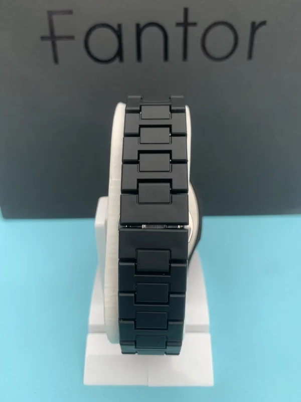 Fantor Black Arabic Numeral Watch