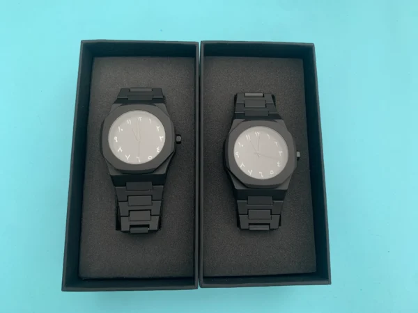 Fantor Black Arabic Numeral Watch